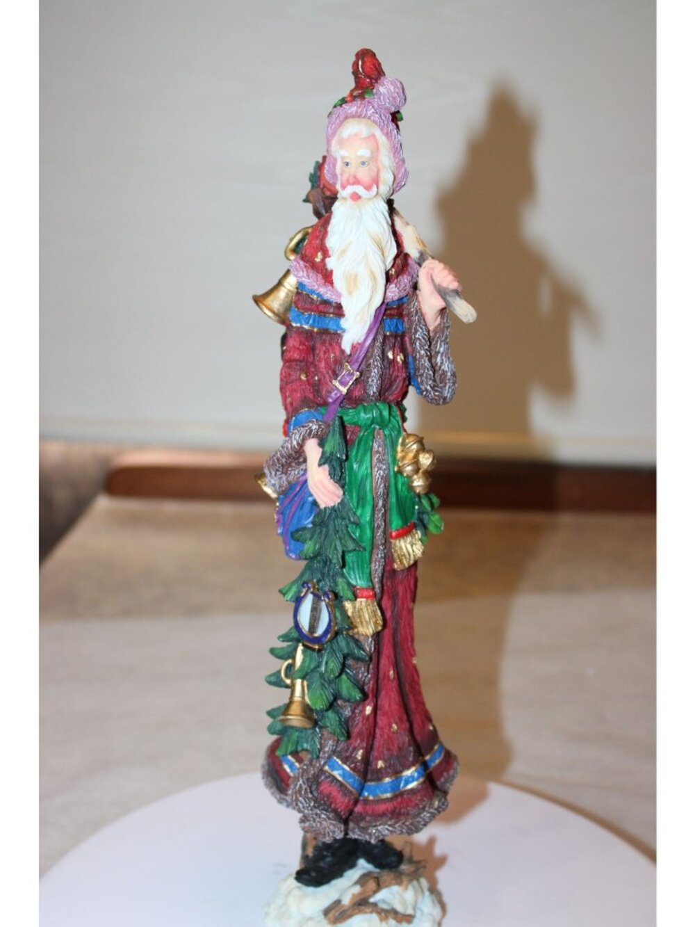 Lenox Pencil Santa - The Minstrel Santa - 1999